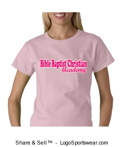 Ladies Single Sided T-Shirt Design Zoom